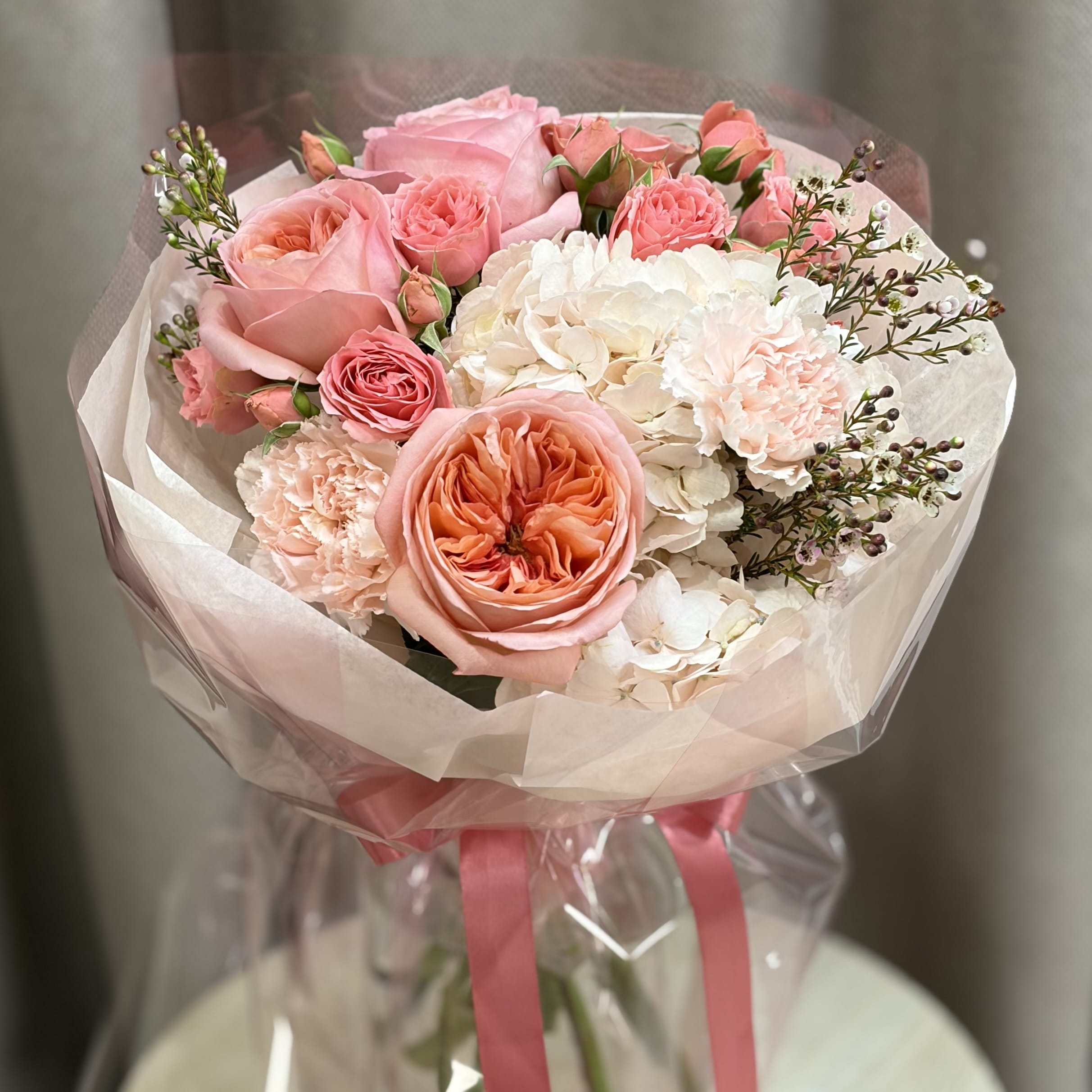 Букет «Персиковый восторг»