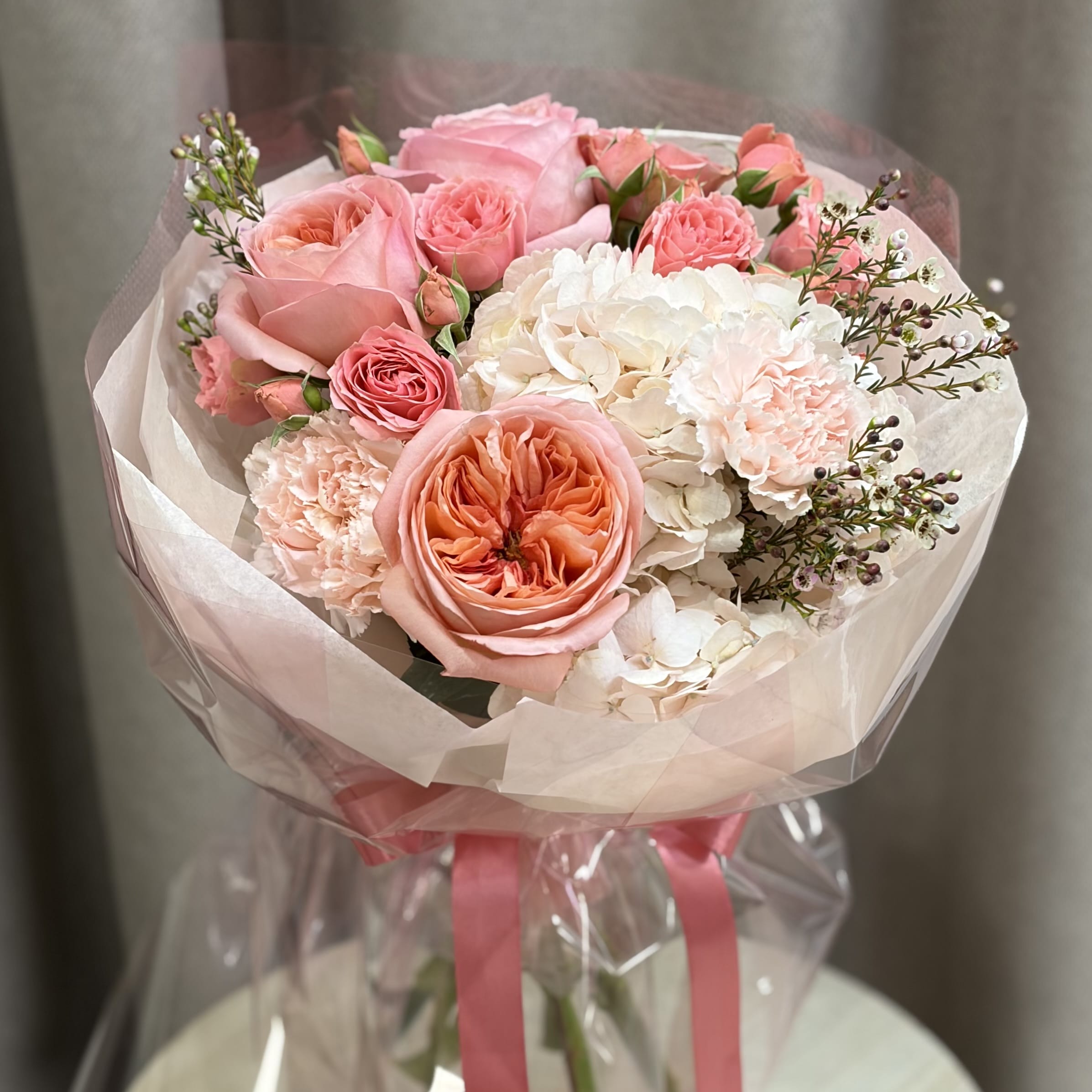 Букет «Персиковый восторг»