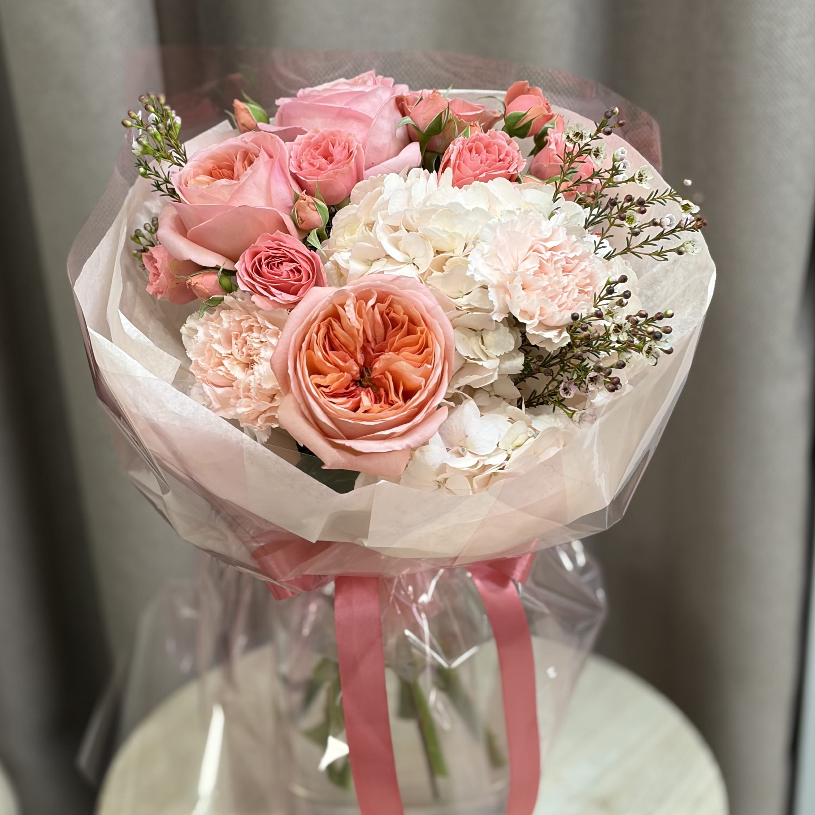 Букет «Персиковый восторг»