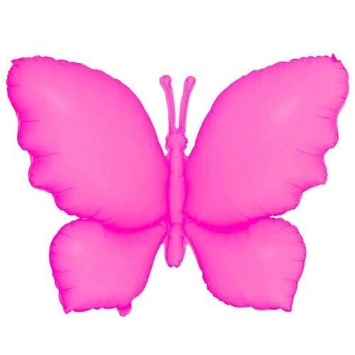 Шар Фигура, Бабочка неон розовая