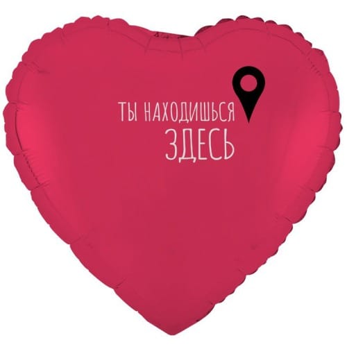 ТЫ НАХОДИШЬСЯ ЗДЕСЬ Гео-точка