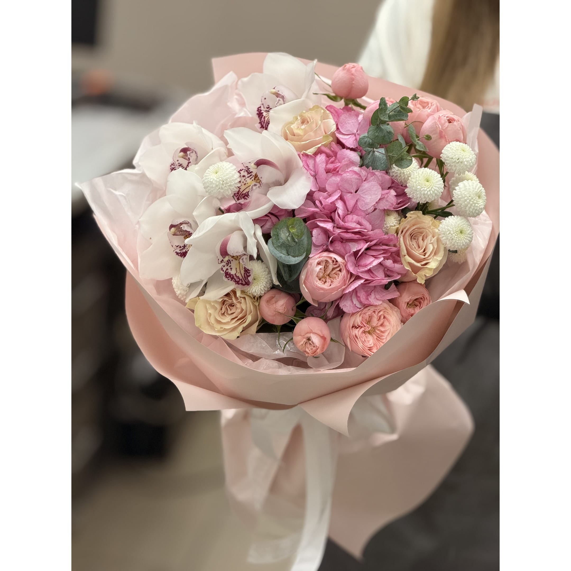 Букет цветов "Орхидея"