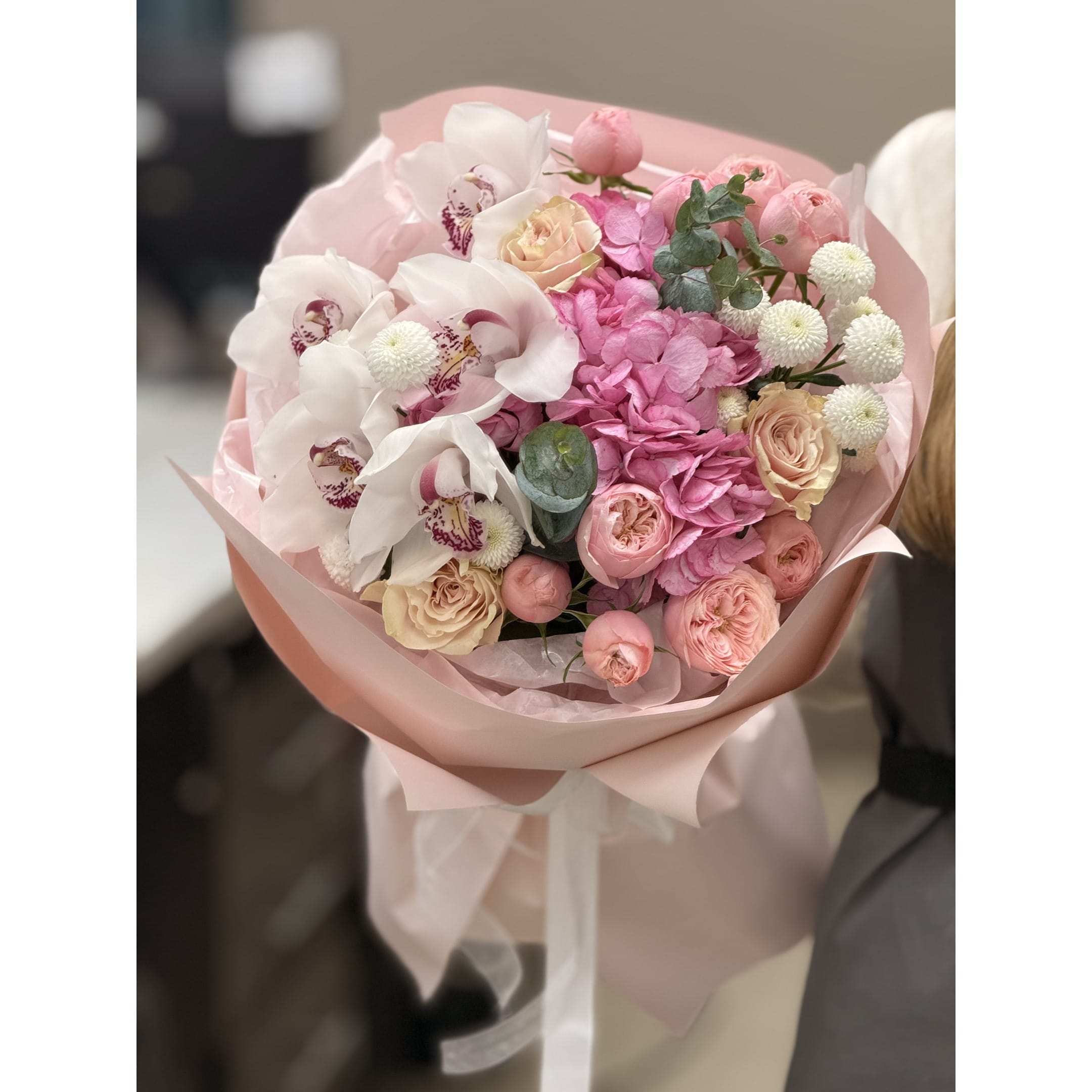 Букет цветов "Орхидея"