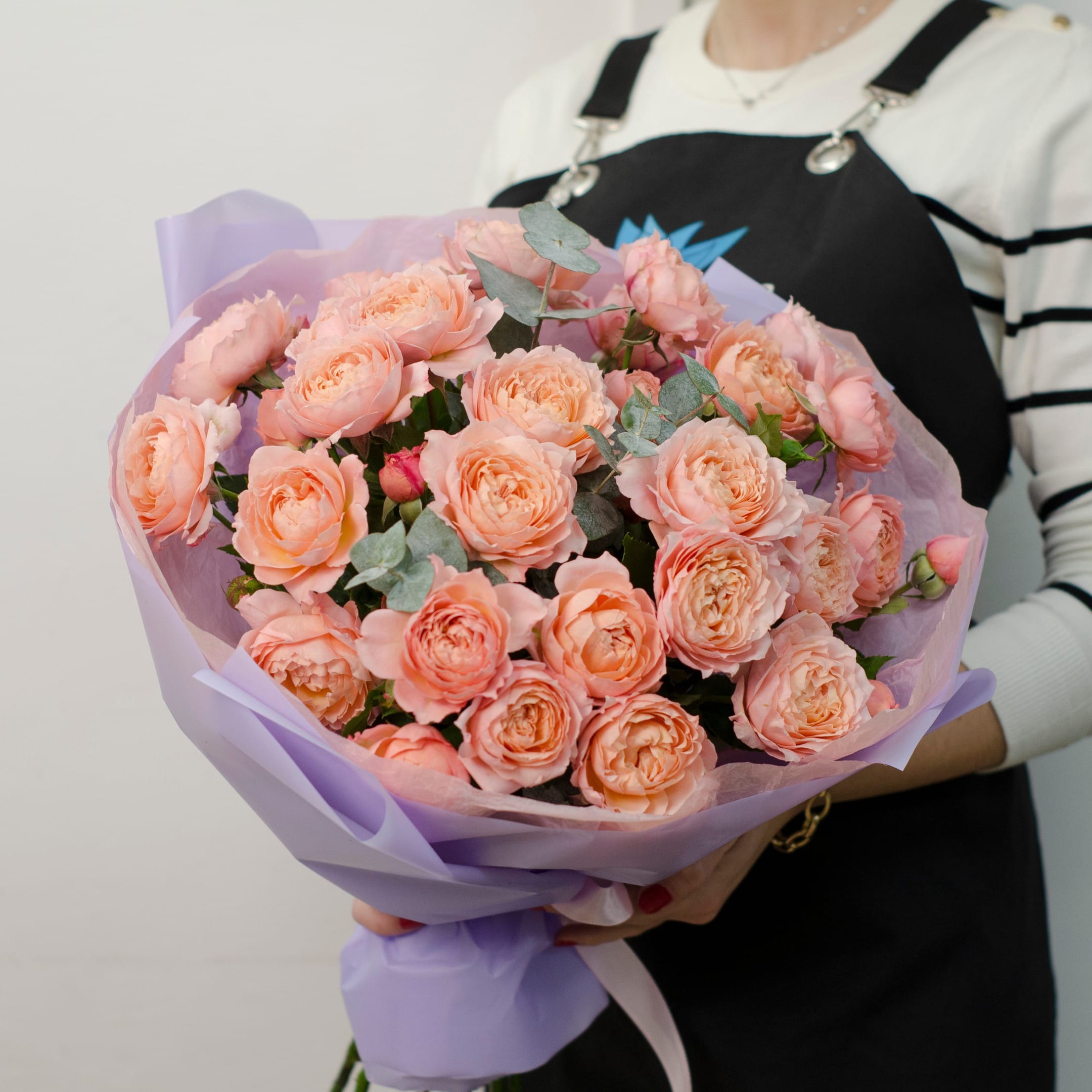 Букет "Пионовидная Джульетта" 9