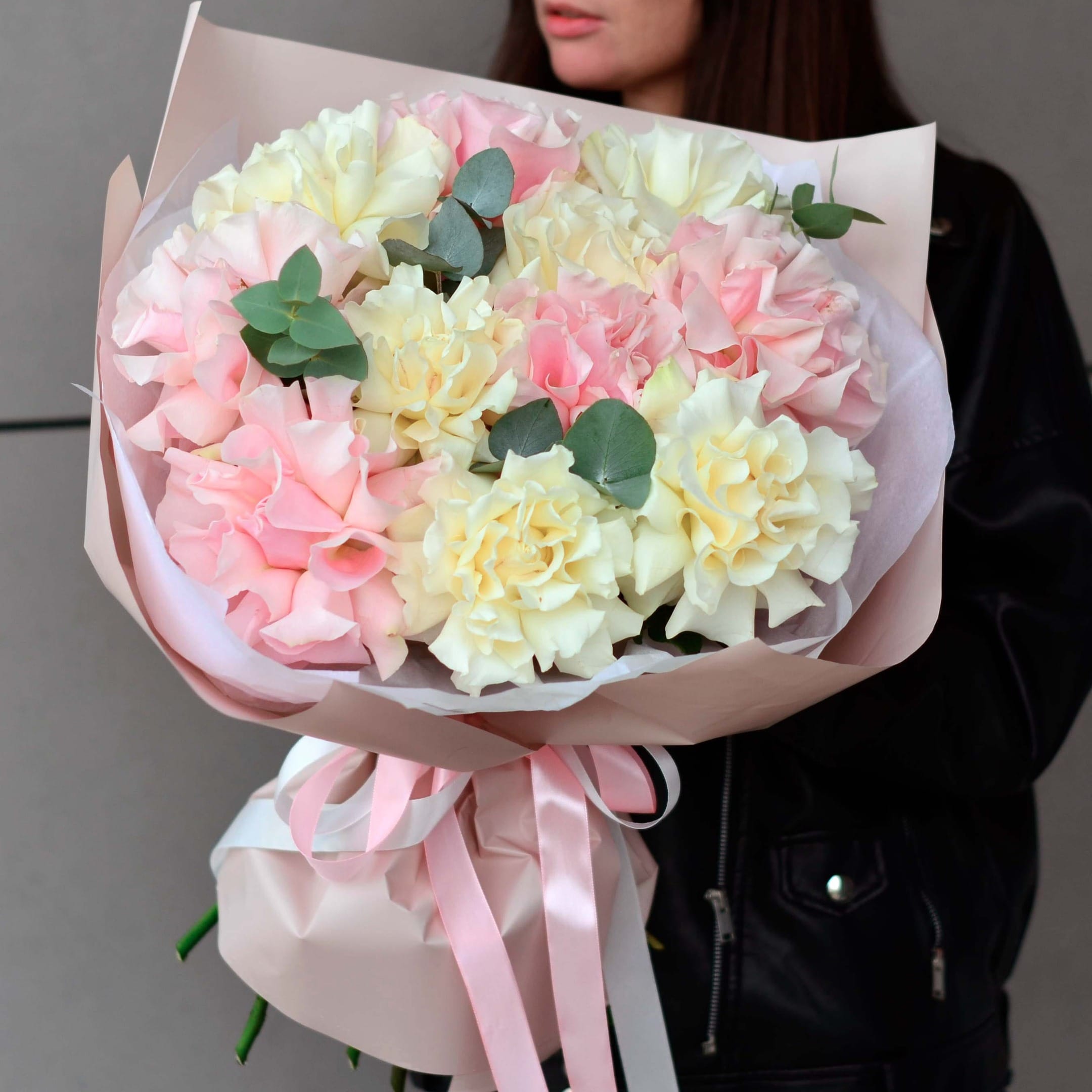 Букет французских роз "Люблю"