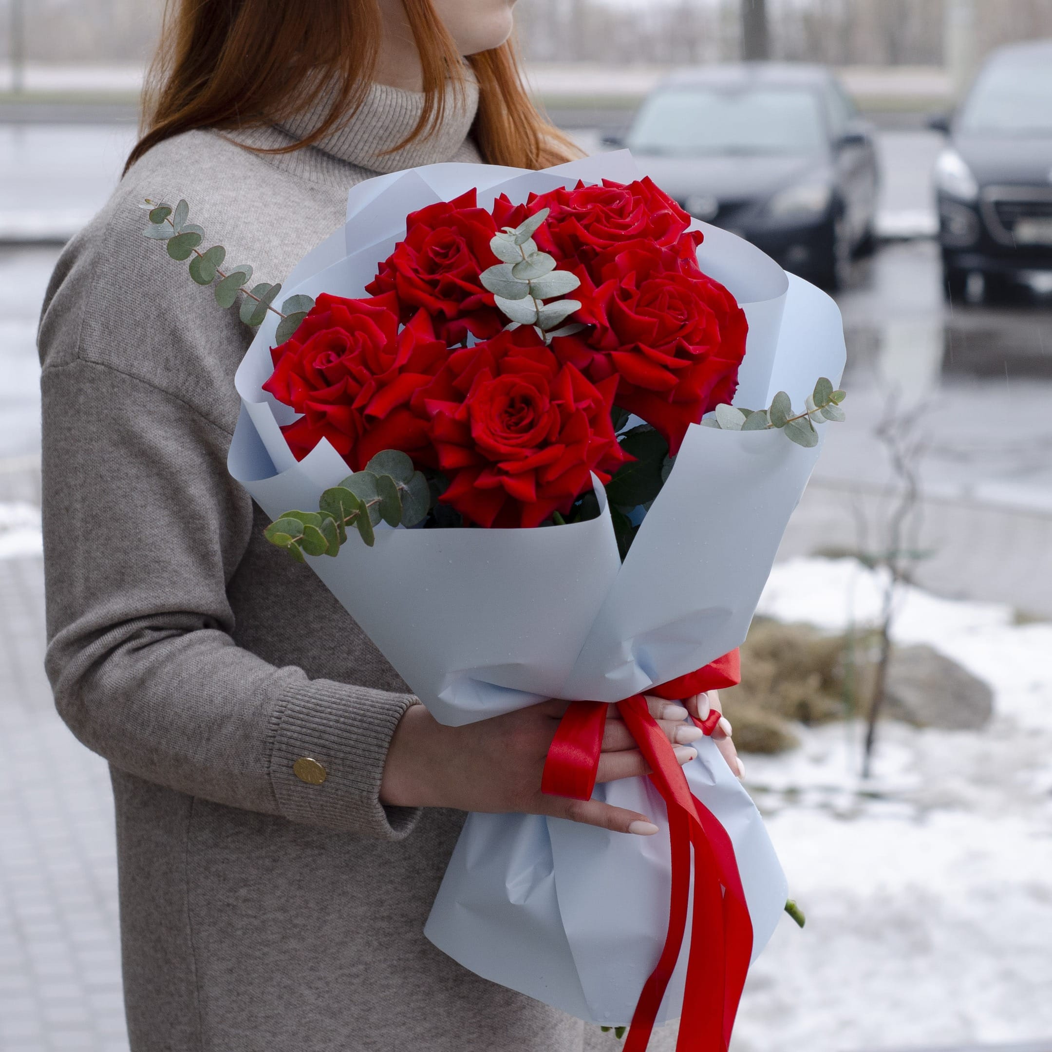 Букет "Фрида" 5 роз