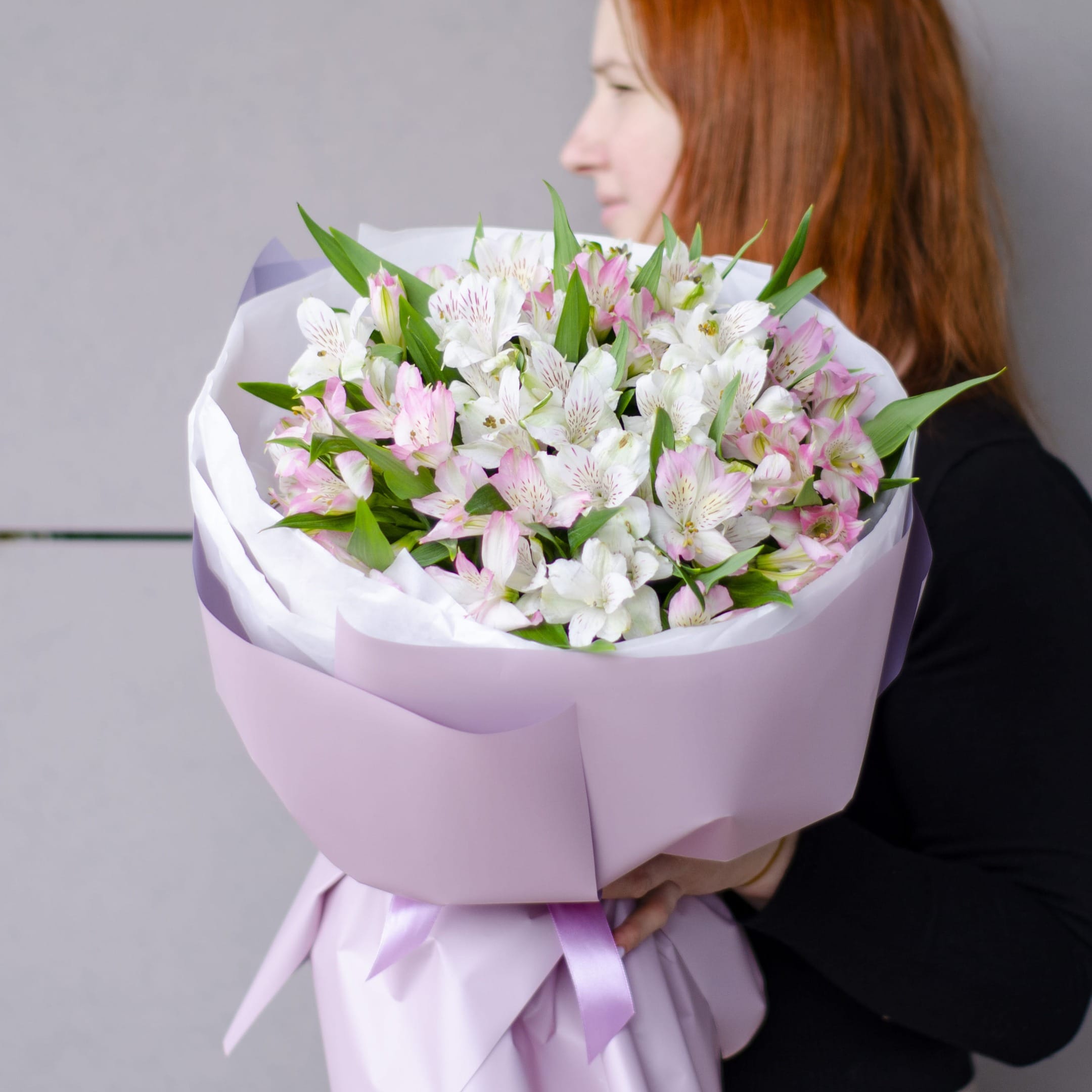 Букет альстромерий "Легкое дуновение ветра"