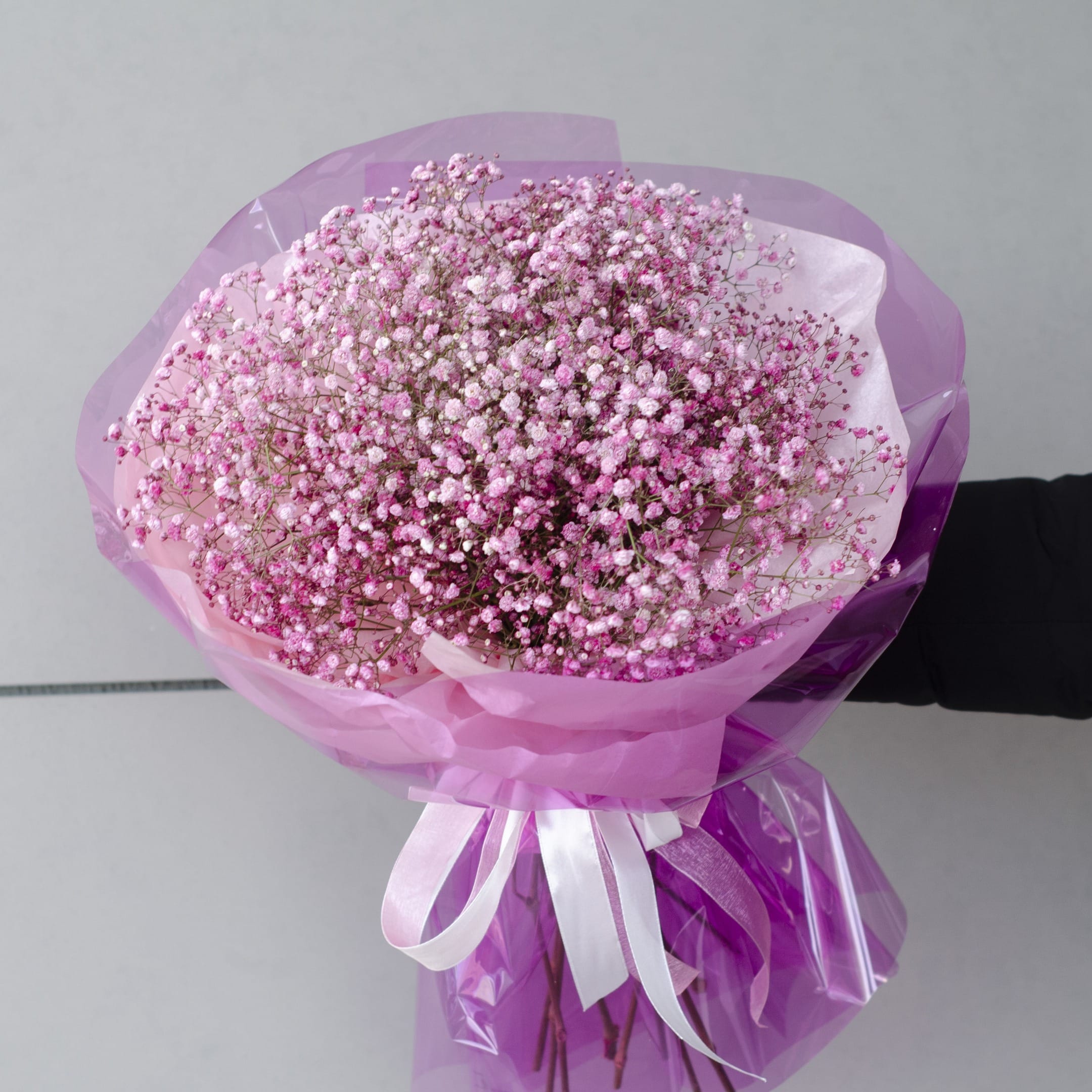 Букет из гипсофилы "Сон единорога"