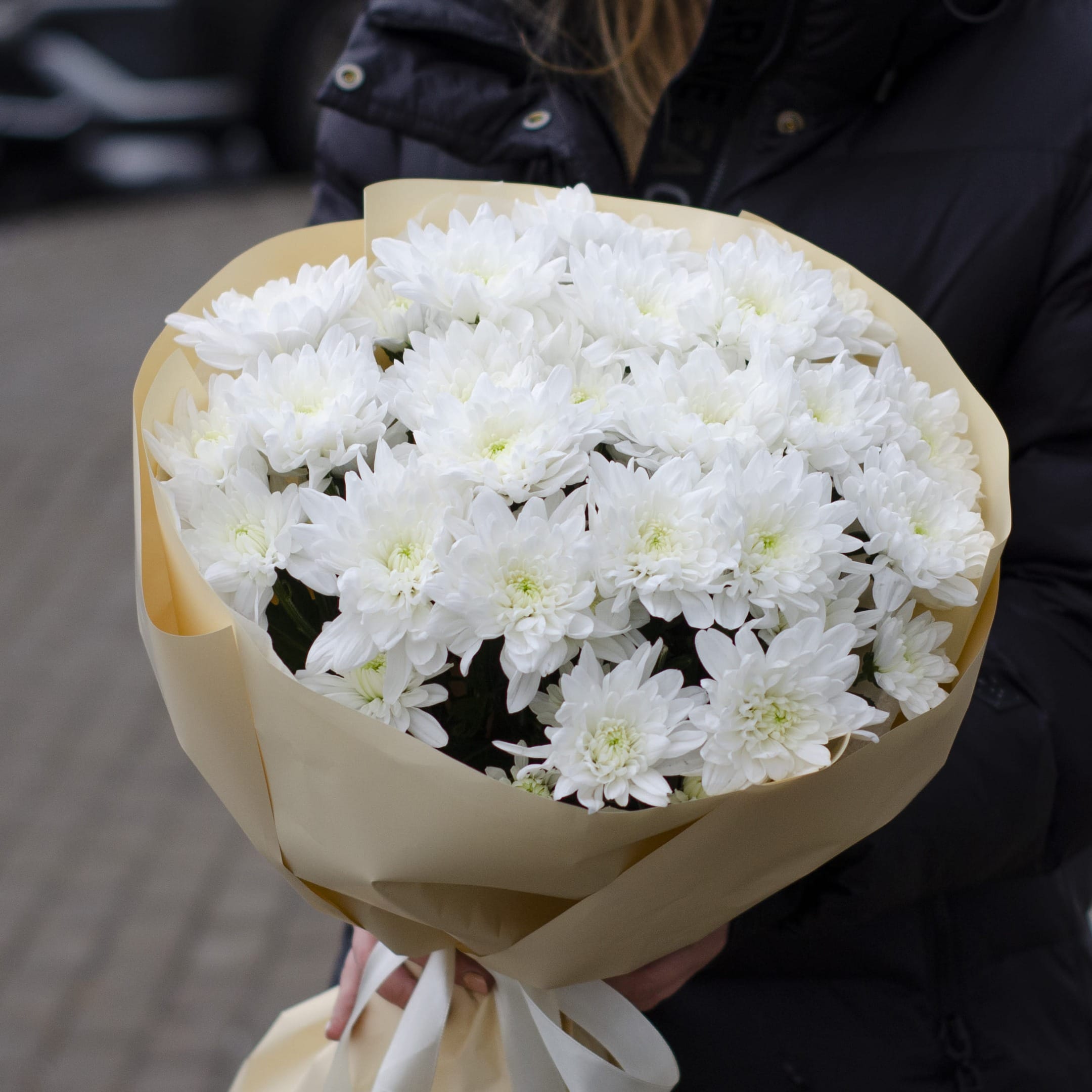 Букет "Белая звезда" 7 веток