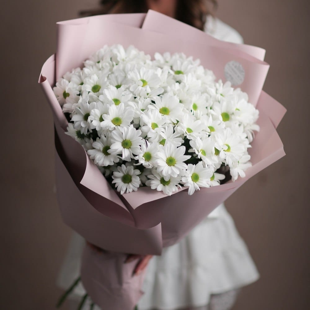 Букет ромашек "Стильный"