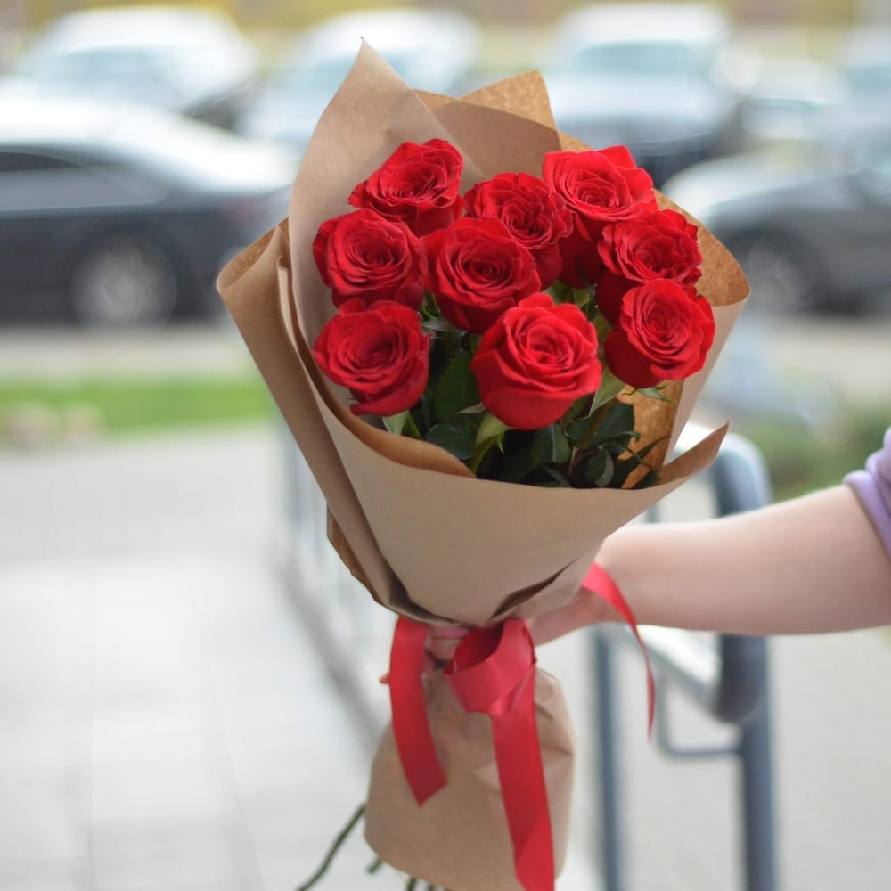 Букет роз "Таити" Эквадорские розы 50