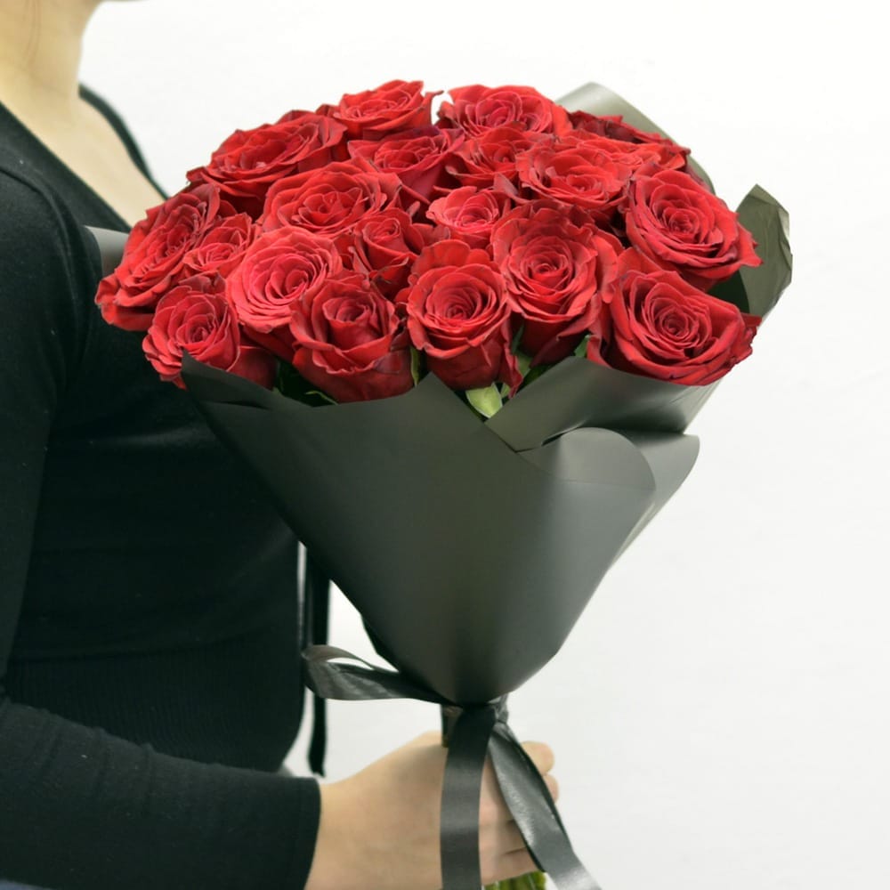 Траурный букет из роз №1