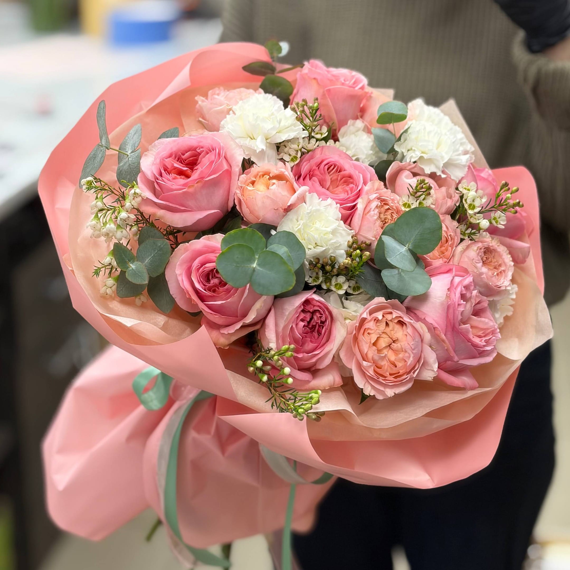 Букет цветов "Танец сердца"