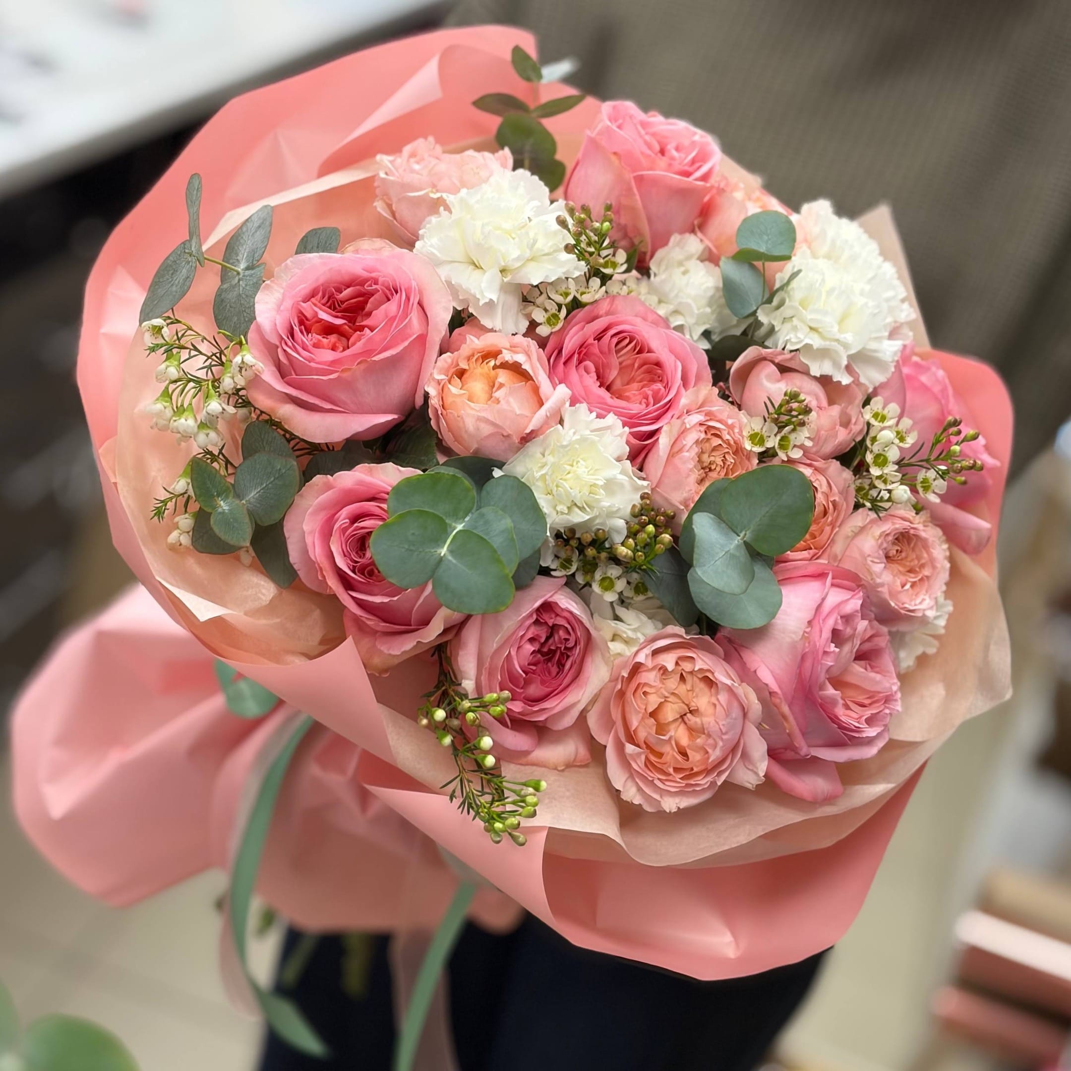 Букет цветов "Танец сердца"