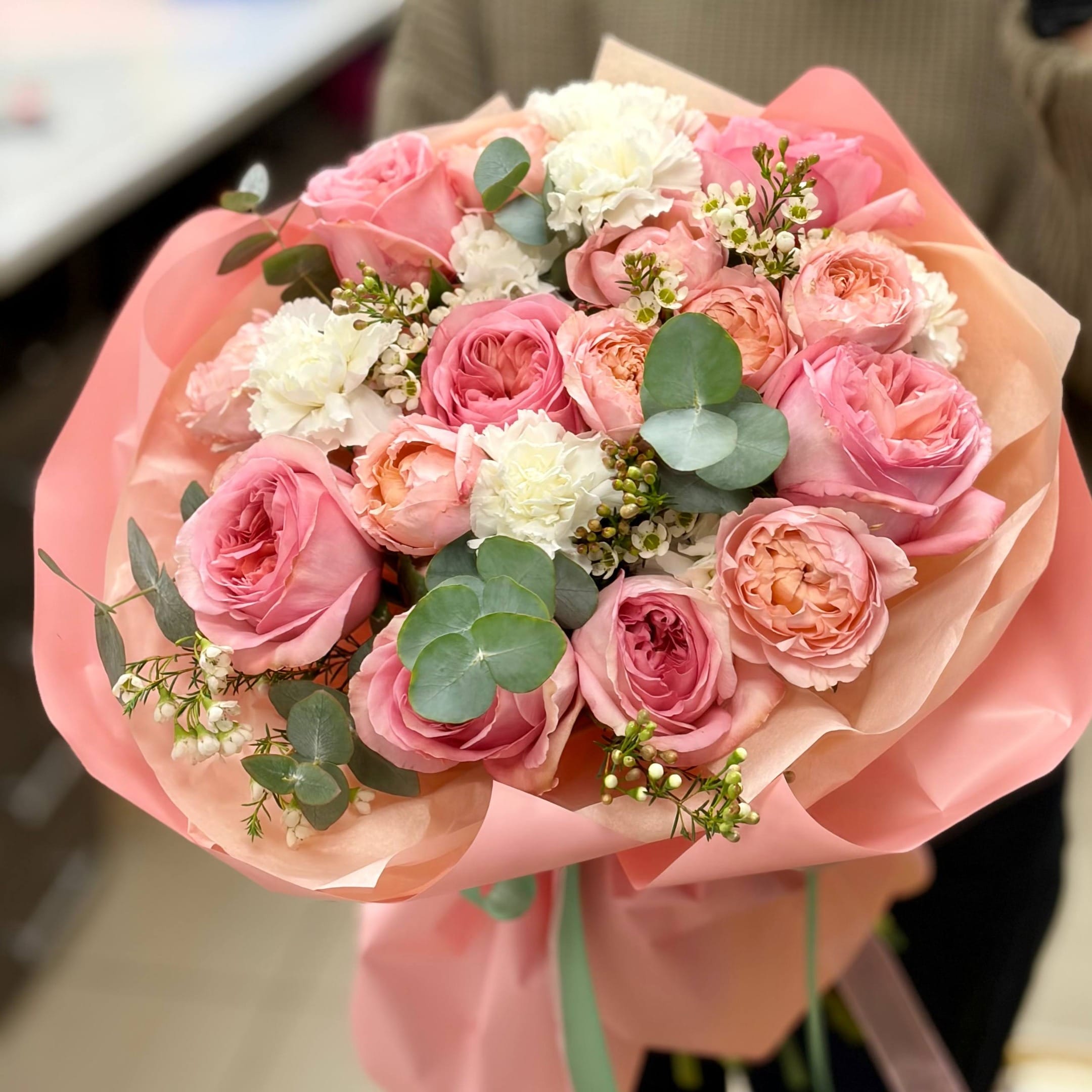 Букет цветов "Танец сердца"