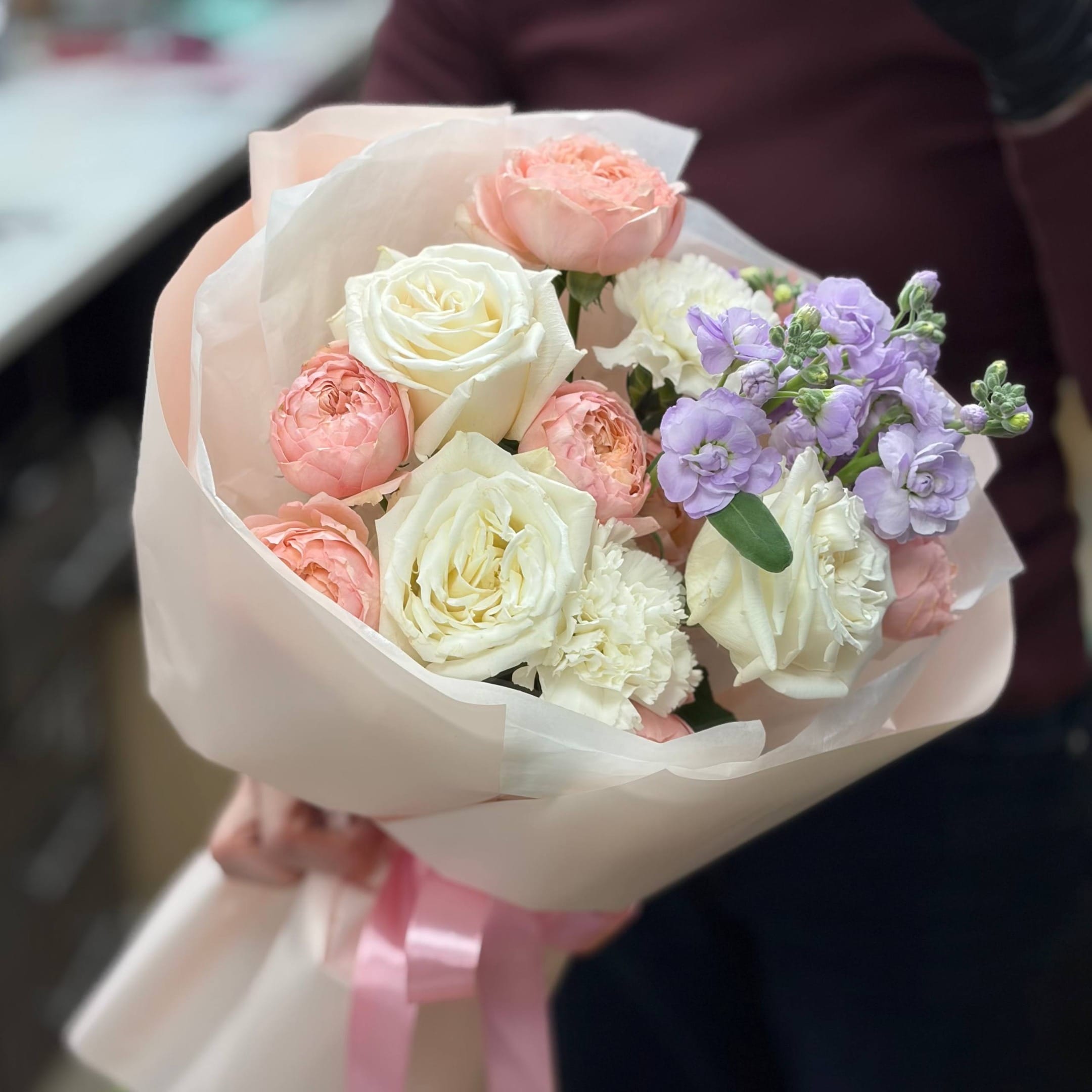 Букет "Лазурный порыв"