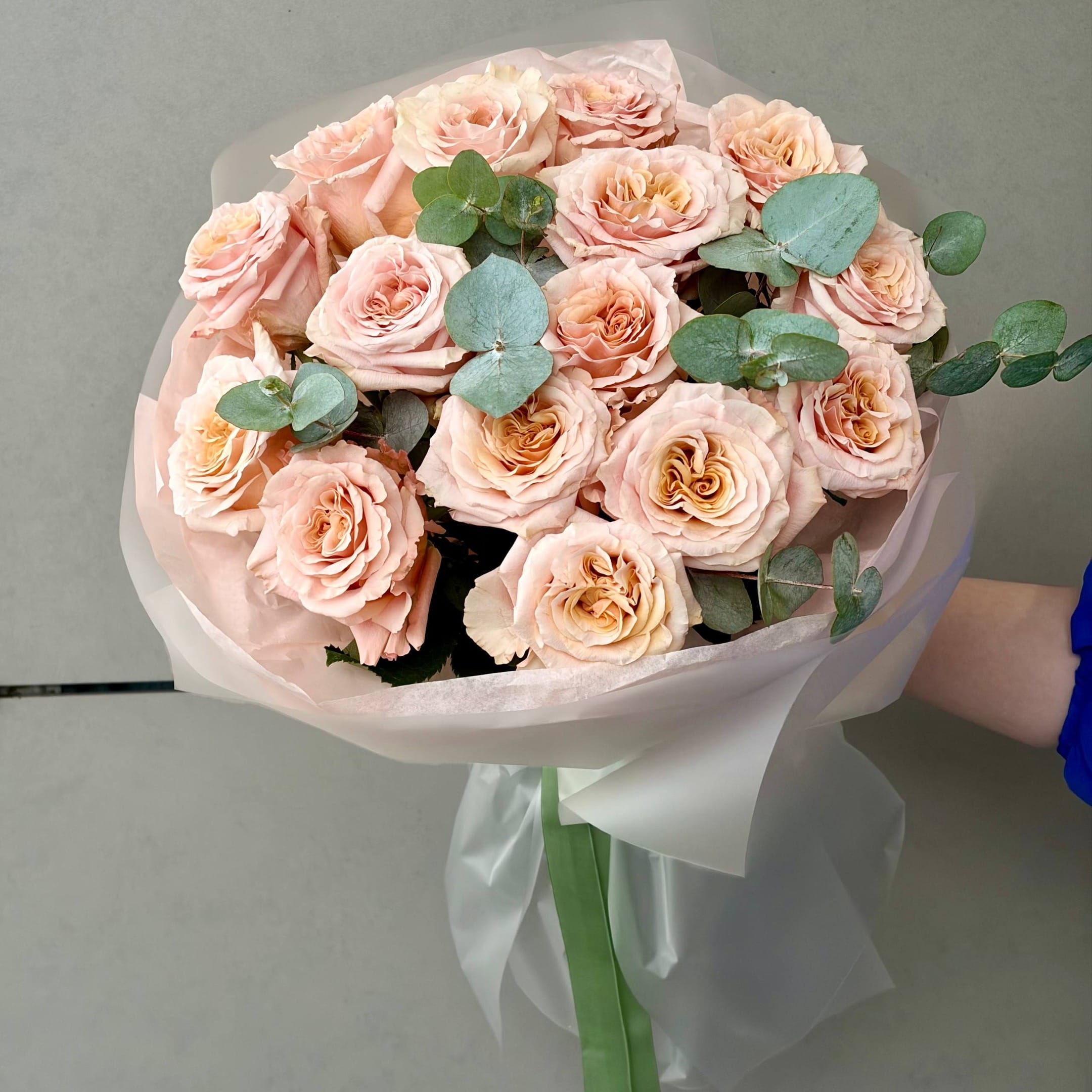 Букет роз "Сияние рассвета"