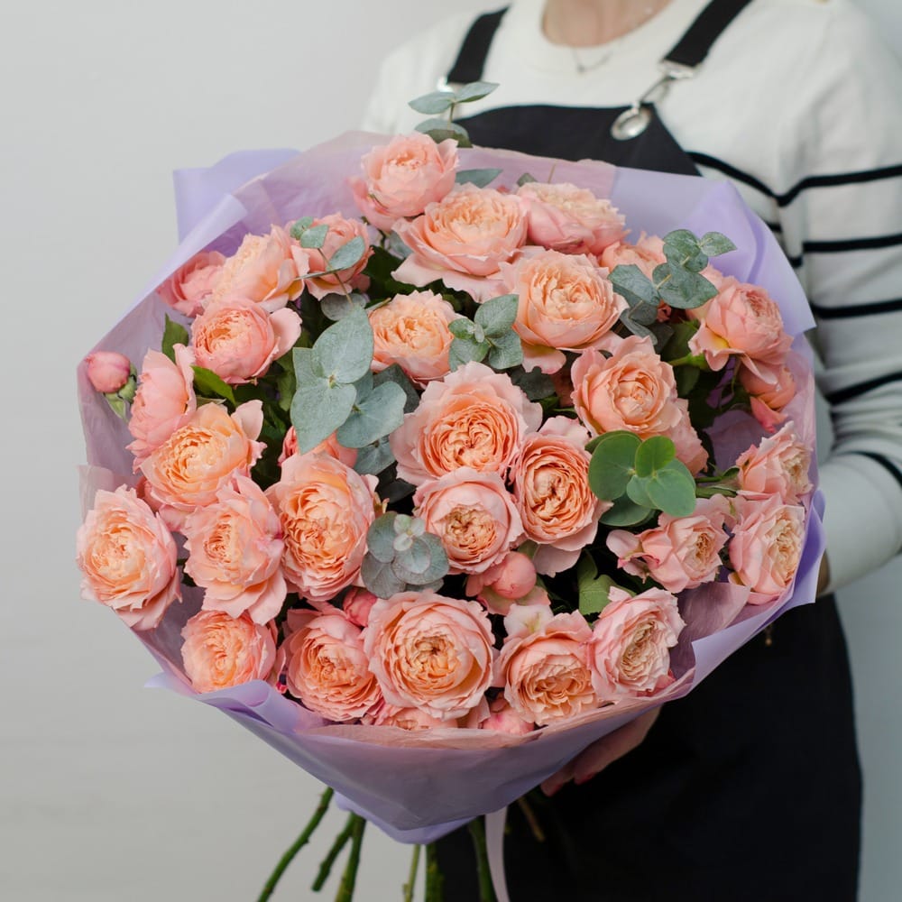 Букет "Пионовидная Джульетта" 9