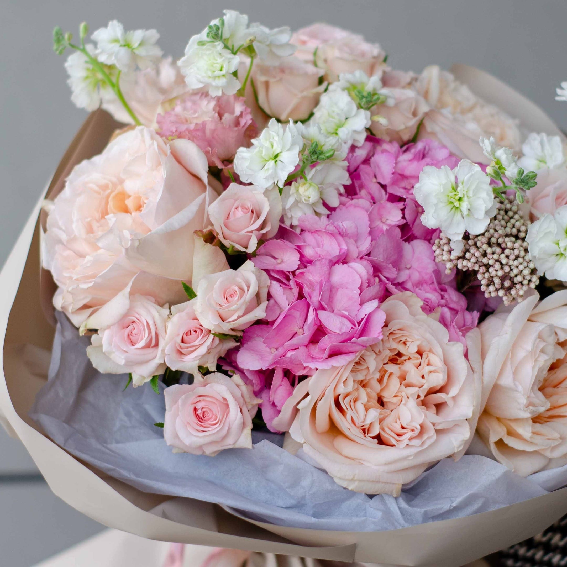 Букет "Розовая сказка"