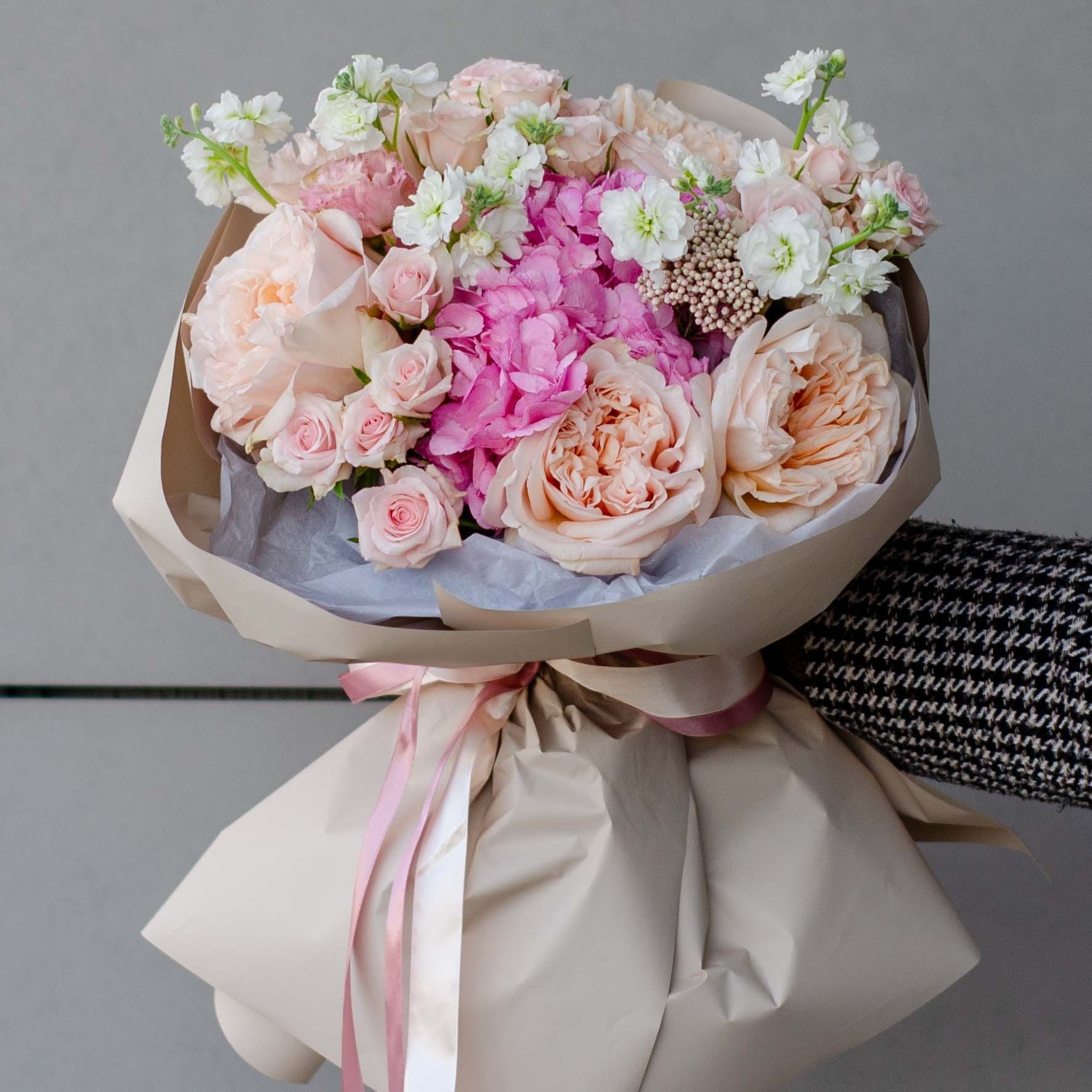 Букет "Розовая сказка"