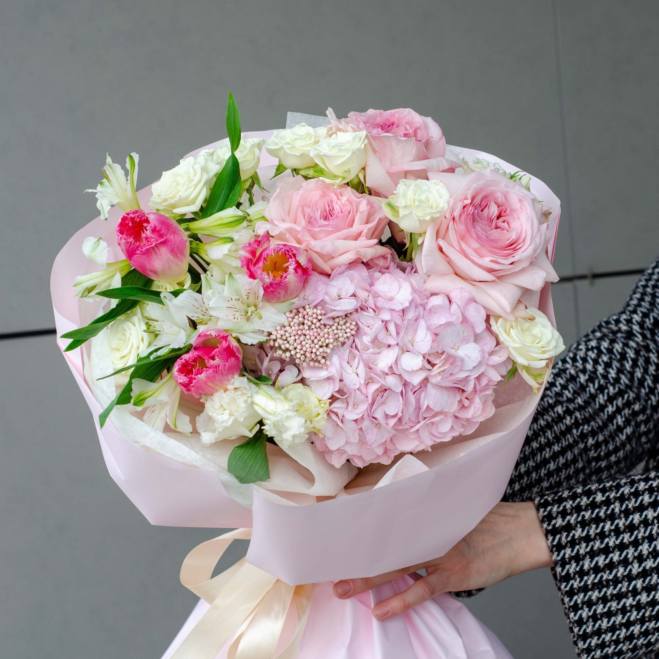 Букет "Розовая нежность"