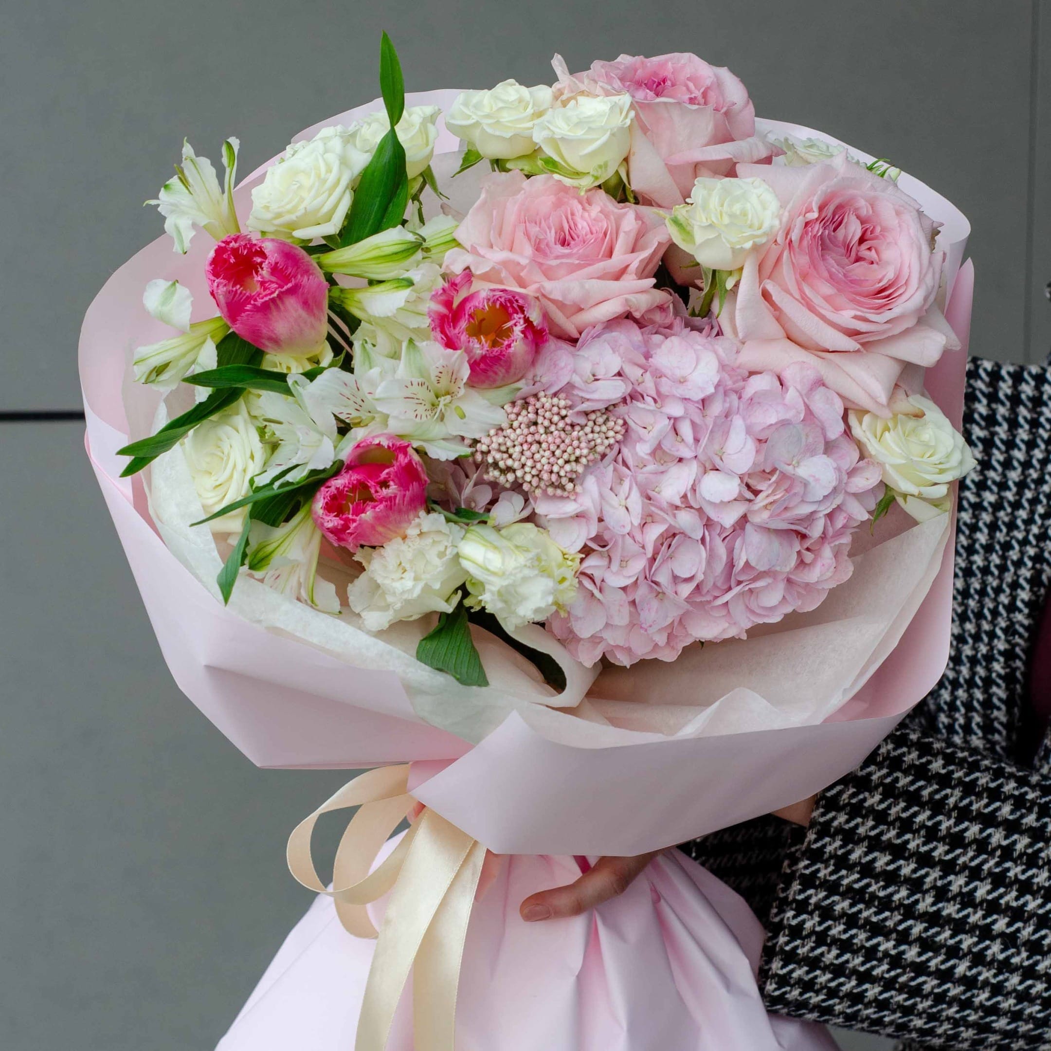 Букет "Розовая нежность"