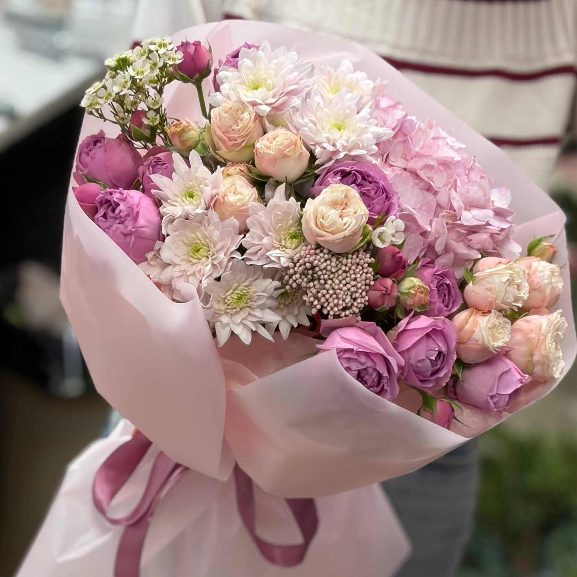 Букет "Бархатные облака"