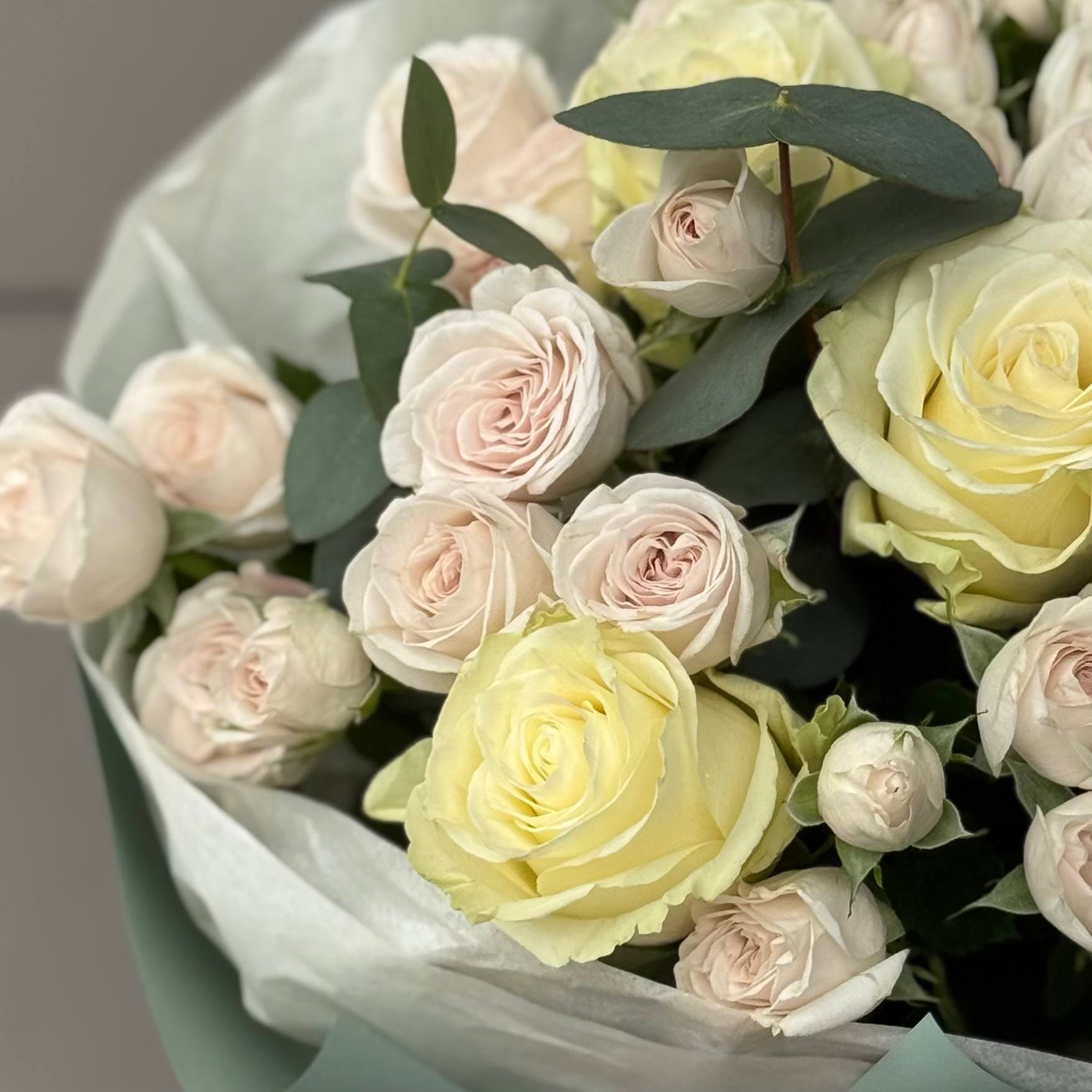 Букет "Жемчужное отражение любви"