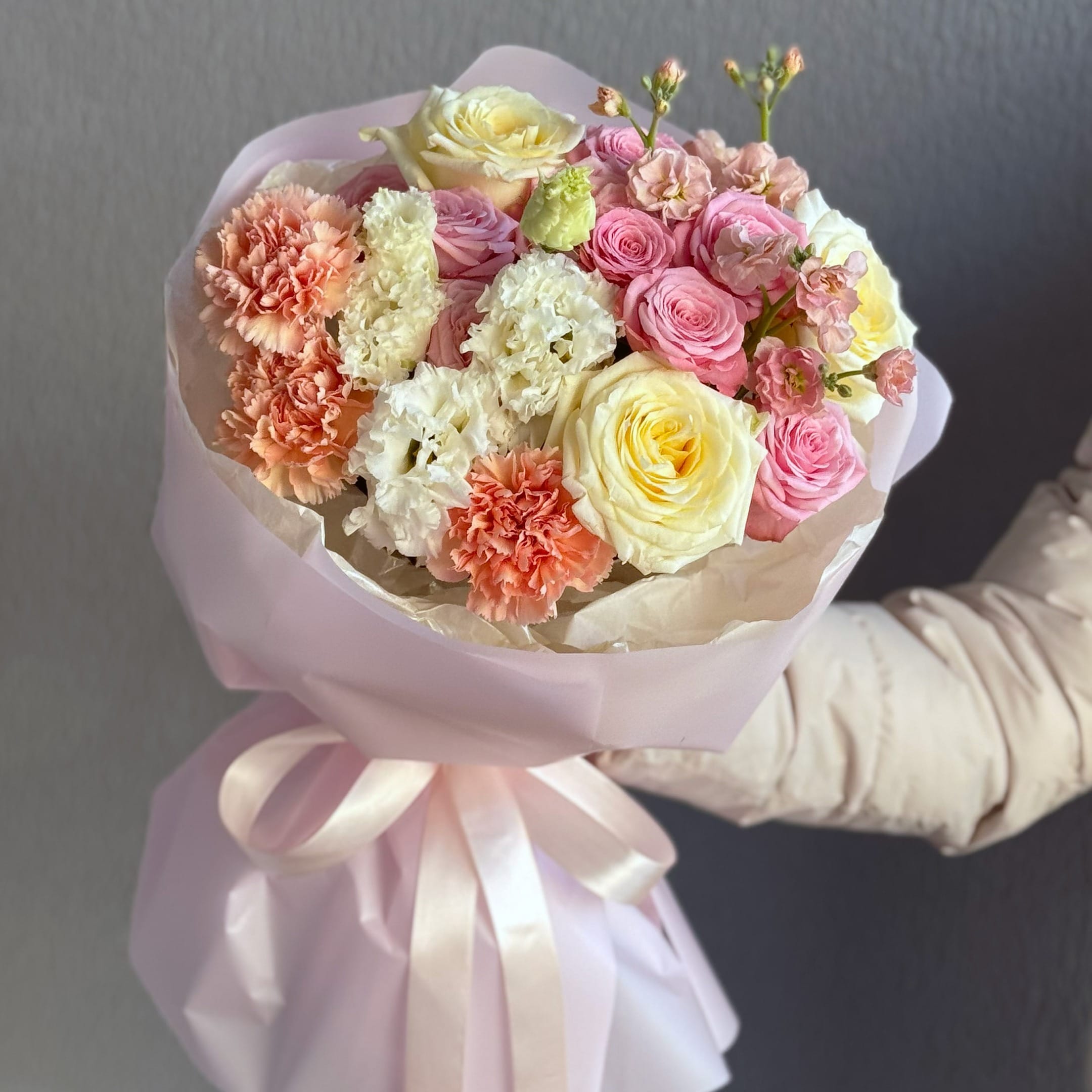 Букет "Тёплое сияние"