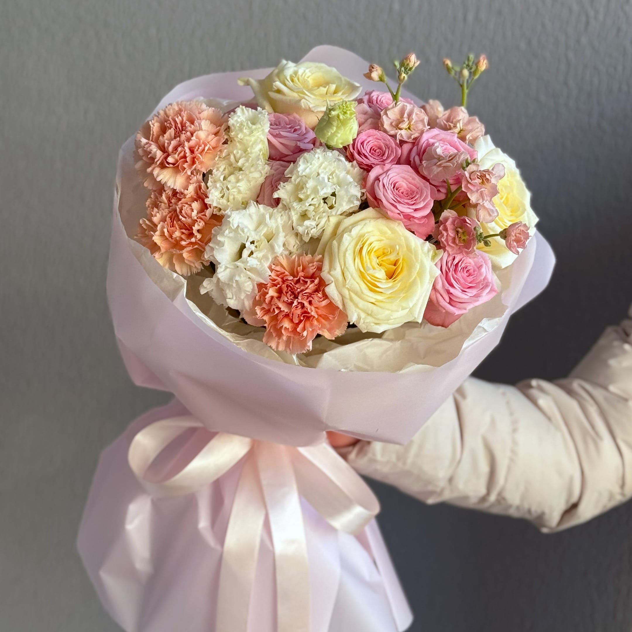 Букет "Тёплое сияние"