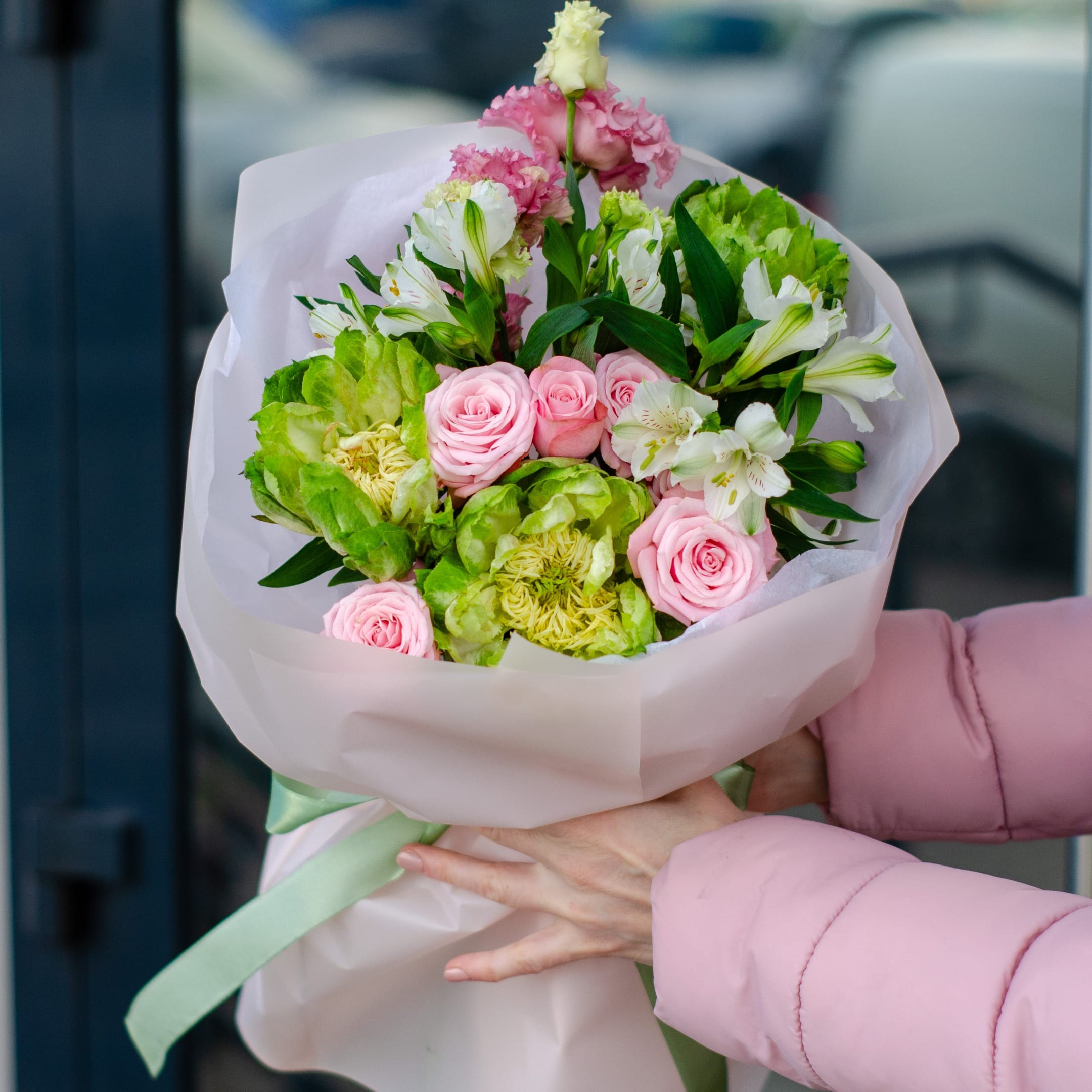 Букет "Романтичный поцелуй"