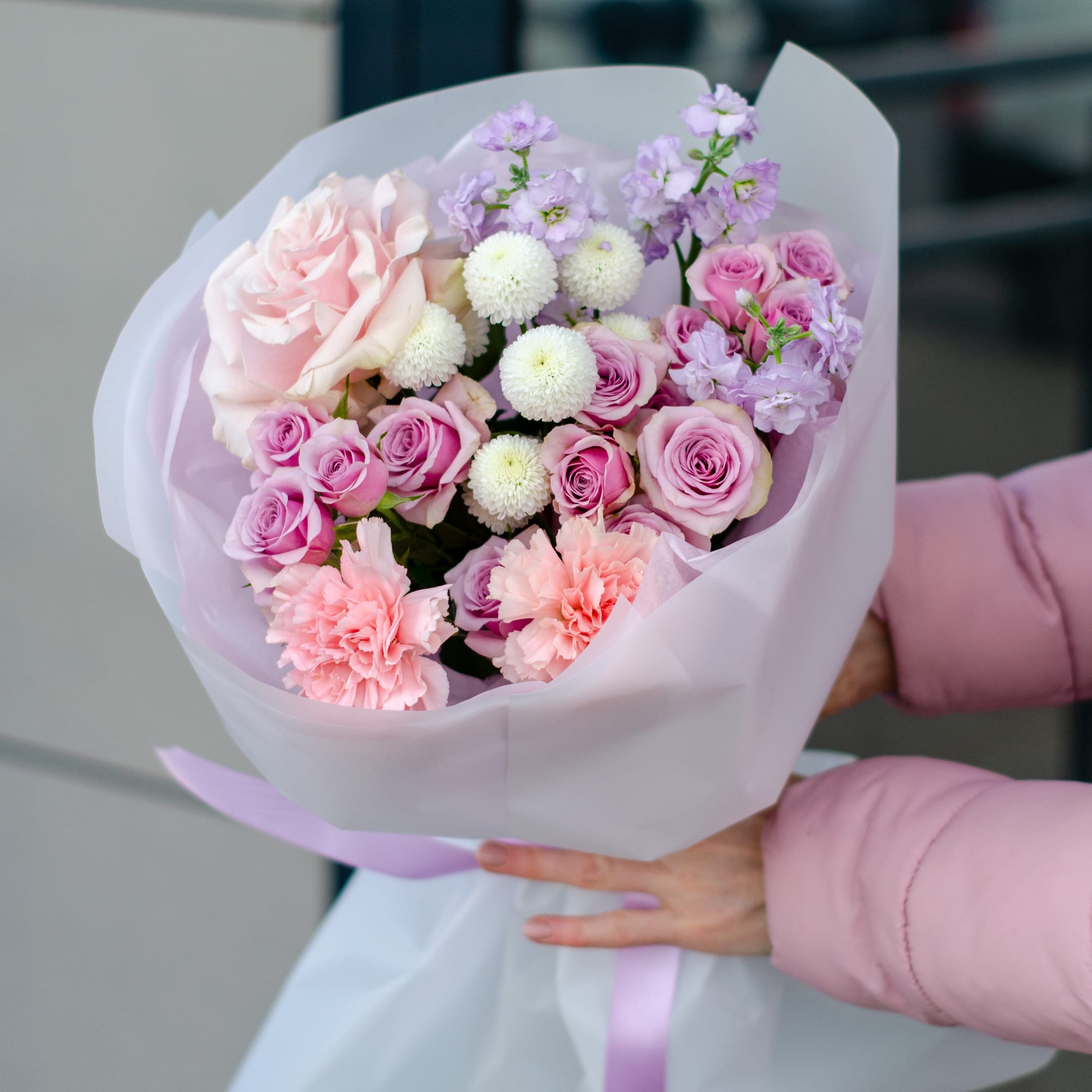 Букет "Серебряная луна"