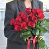 БУКЕТ РОЗ "ФАИНА" 60 СМ 15 роз Кенийские розы