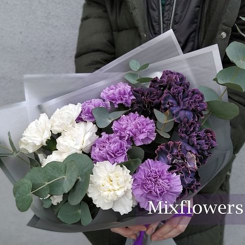 Букет гвоздик "Гипноз"