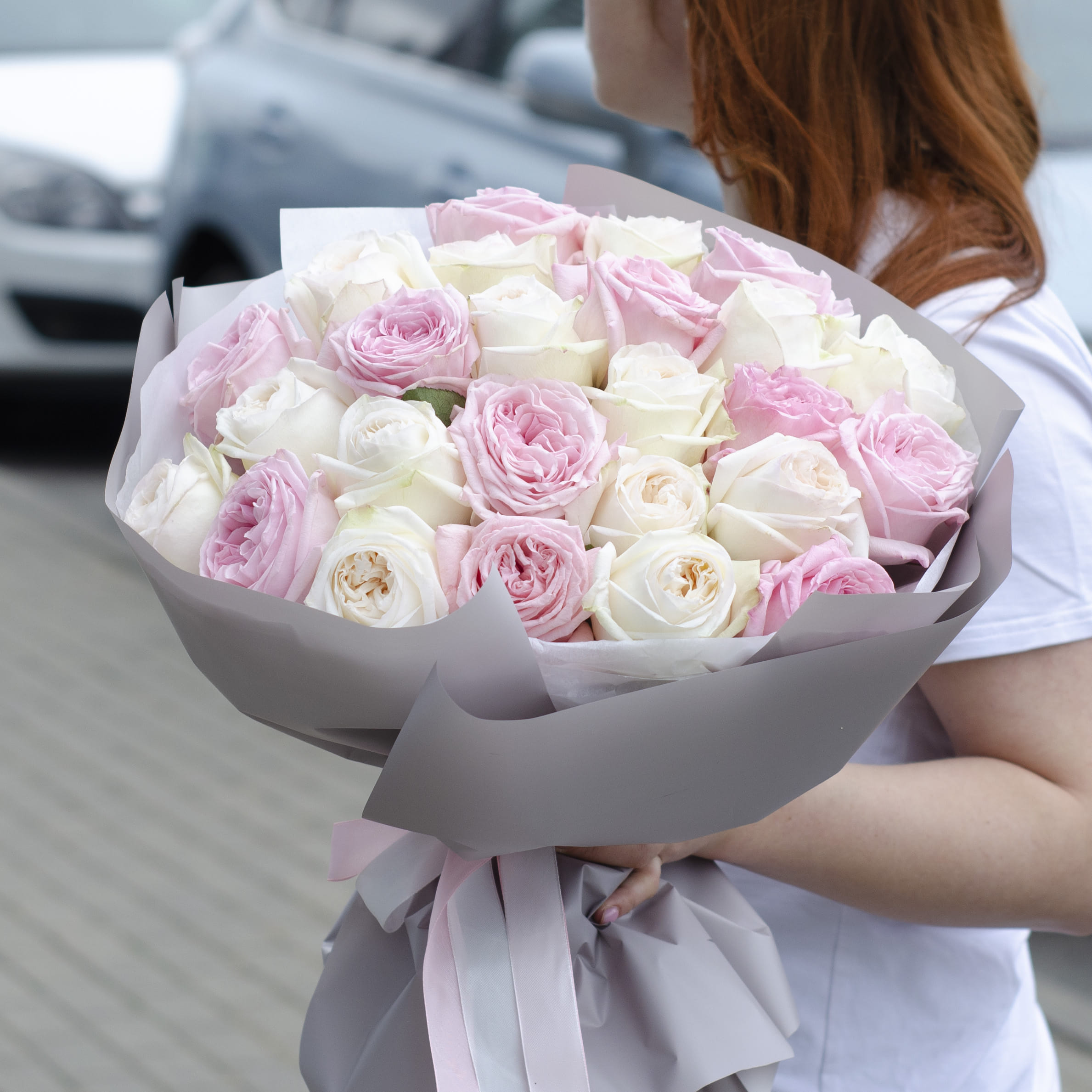 пионовидные розы