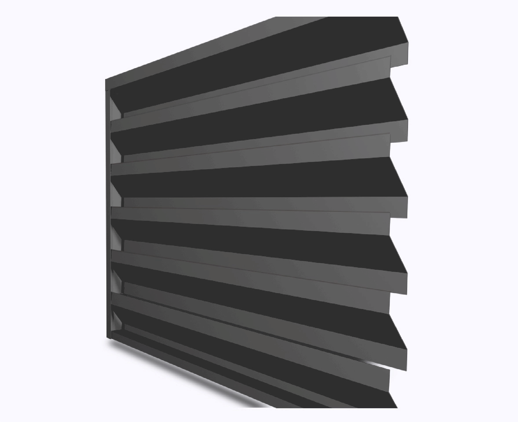 Забор Жалюзи МКтрейд NORDO ULTRA матовый двусторонний