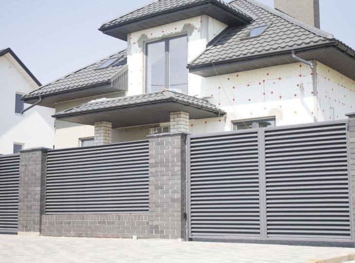 Забор Жалюзи Юнистрейд Гамма