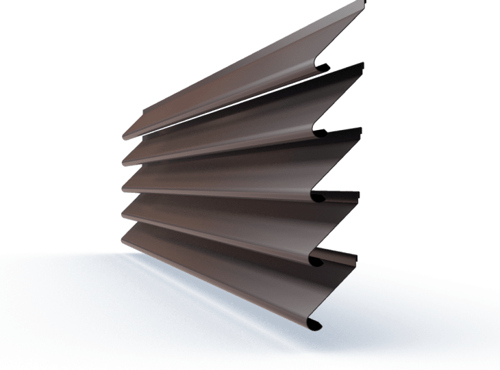 Забор Жалюзи Юнистрейд Гамма