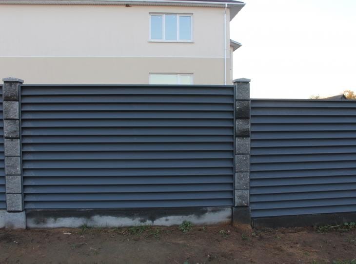 Забор Жалюзи Юнистрейд Гамма