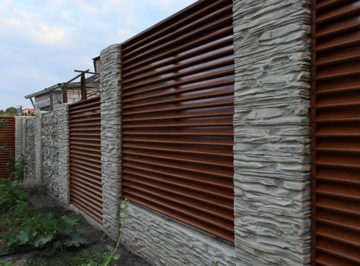 Забор Жалюзи Юнистрейд Виола