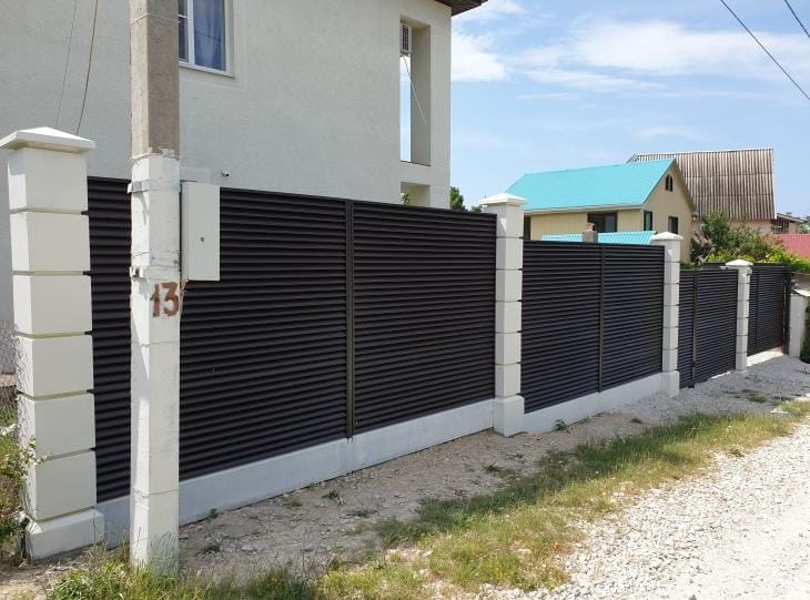 Забор Жалюзи Юнистрейд Твинго