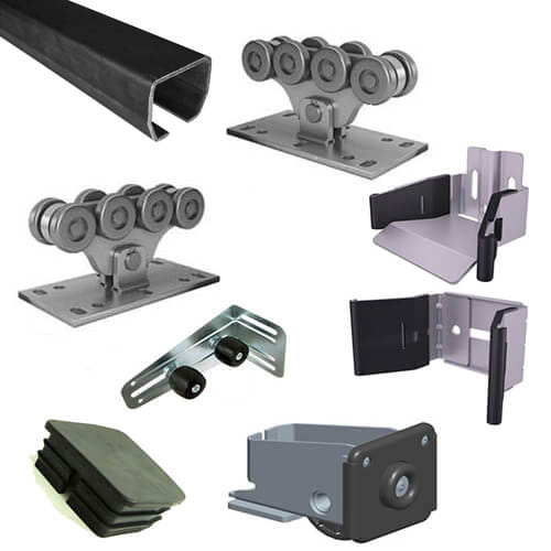 6м Комплект для откатных ворот ALUTECH Шина 6 м (3,5мм)