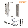 Комплект врезного замка LOCINOX H-Metall-Set 80 mm