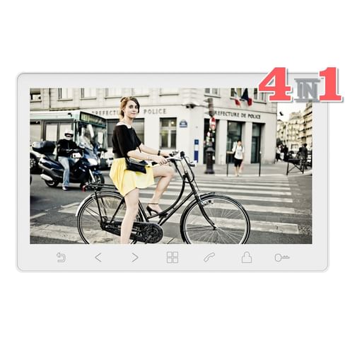Видеодомофон TANTOS Amelie Slim HD SE (белый)