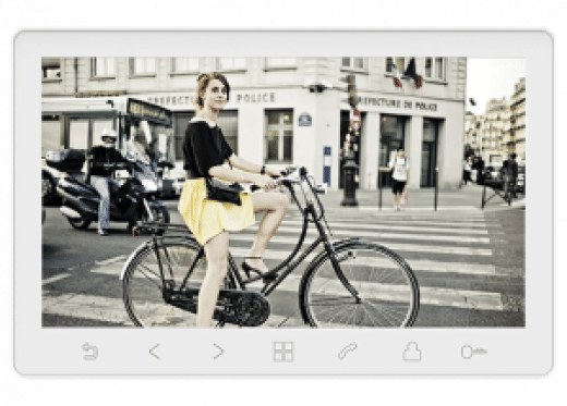 Видеодомофон TANTOS Amelie Slim HD SE (белый)