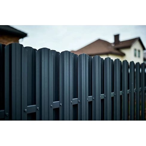 Трапеция-усиленная ( 118 мм) глянец, штакетник металлический МКтрейд Трапеция стандарт 118 мм