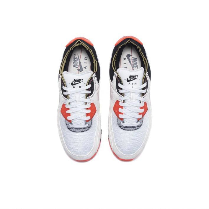 Кроссовки Nike Air Max III PRM 90 Archetype White Crimson