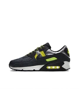 Кроссовки Мужские Nike Air Max 90 3M Grey Yellow Volt Black Reflect Silver Men Кроссовки Мужские Nike Air Max 90 3M Grey Yellow Volt Black Reflect Silver Men