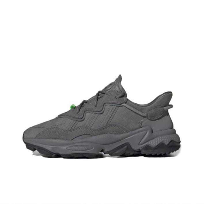 Кроссовки Adidas Originals Ozweego TR Grey Solar Green