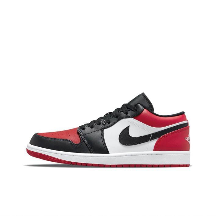 Кроссовки Мужские Jordan 1 Low Bred Toe